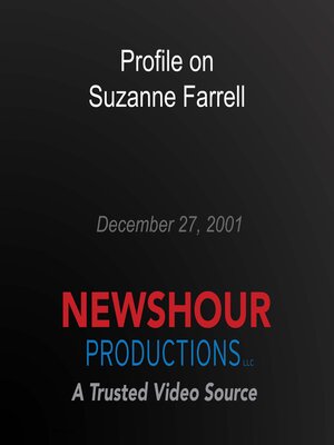 cover image of Profile on Suzanne Farrell